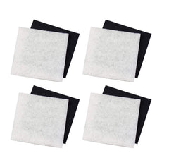 PONDMASTER front view of replacement filter pads showing packaging and fit for quick swap