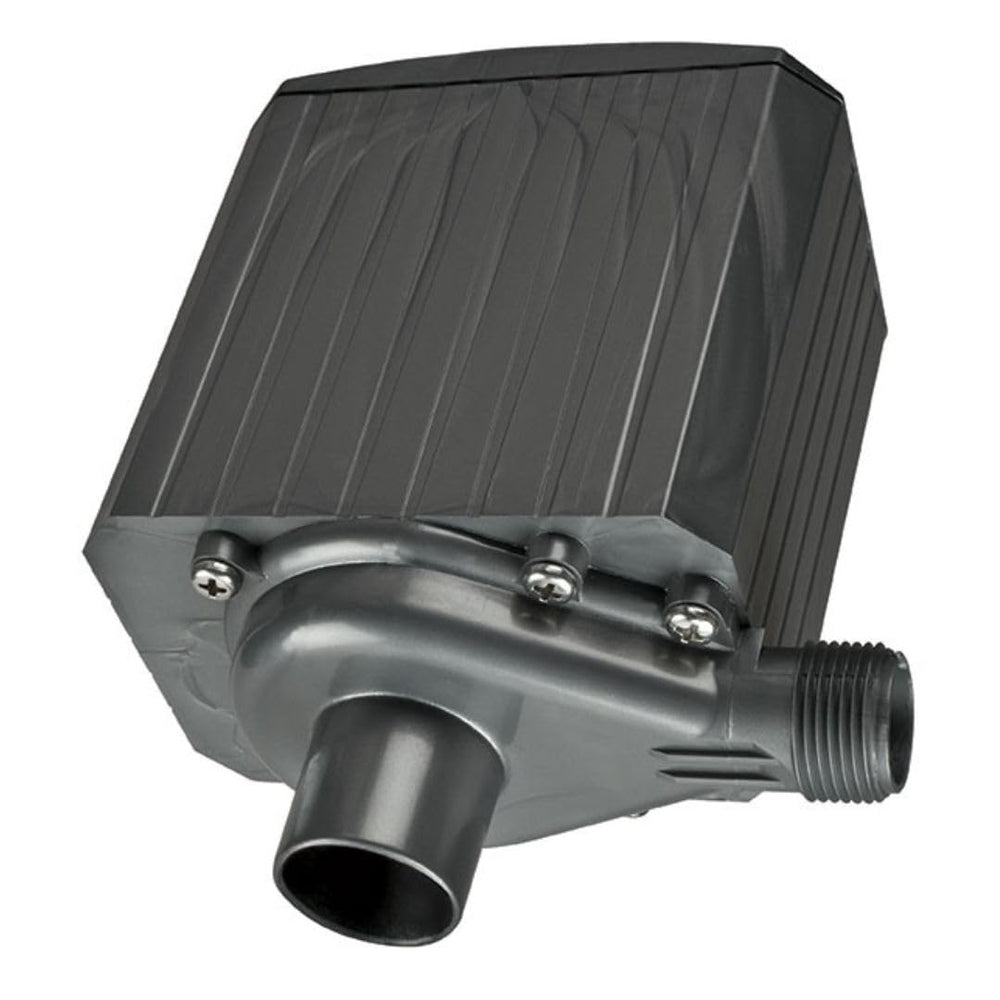 PONDMASTER impeller close-up displaying durable motor parts and serviceability