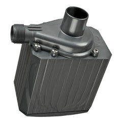 PONDMASTER pump installed in a pond demonstrating reliable circulation