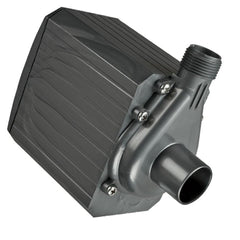 PONDMASTER pump next to common tools showing compact size and portability