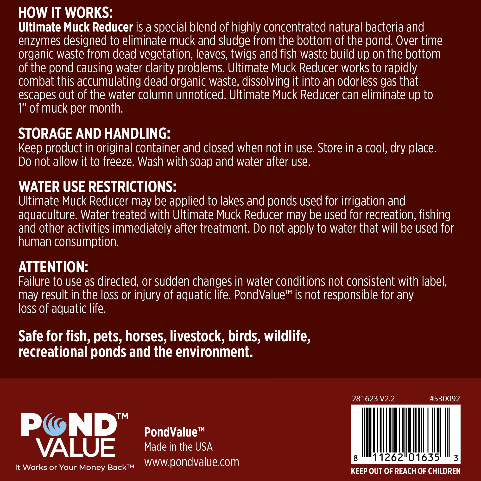 PondValue tablet close-up revealing texture and compact enzyme-bacteria formula