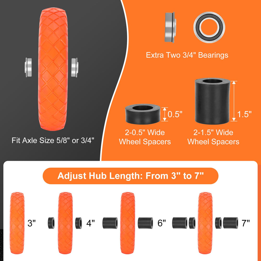 Pontuss bearing and spacer kit displayed for easy axle compatibility