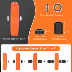 Pontuss bearing and spacer kit displayed for easy axle compatibility