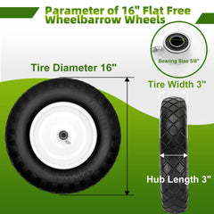 Pontuss close-up of polyurethane tread highlighting puncture resistance