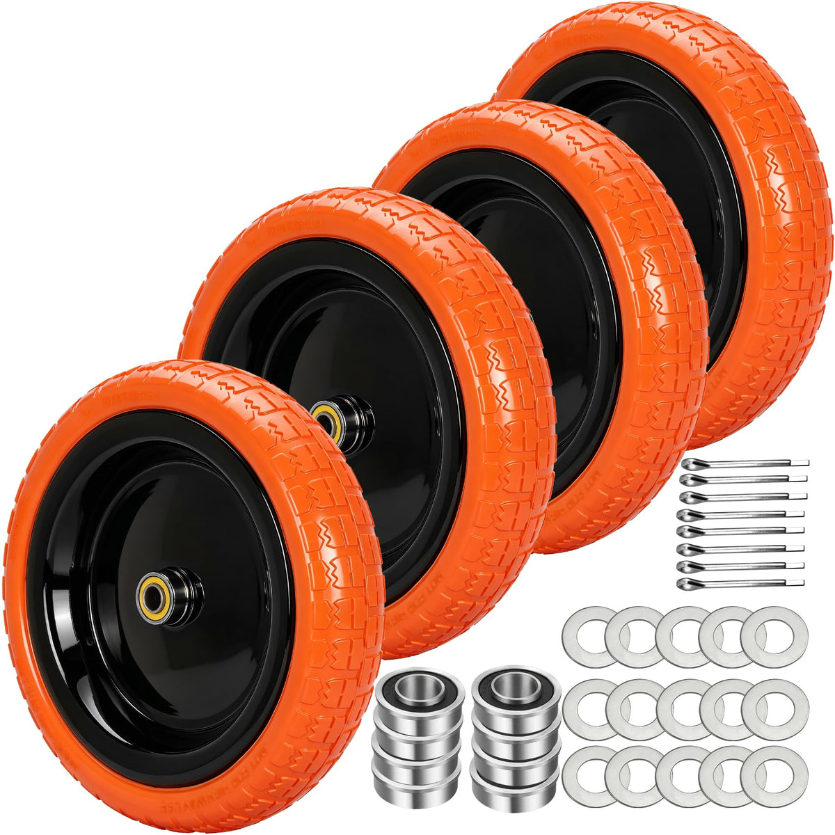 Pontuss 13" wheel front view showing full profile and fit benefits