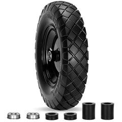 Pontuss front view packed wheel showing full profile and instant reliability