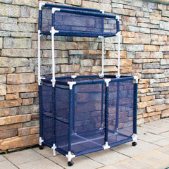 Pool Bins mesh close-up highlighting durable breathable mesh for drainage