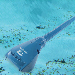 POOL BLASTER Aqua Broom XL vacuum head close-up showing wide mouth for bigger debris