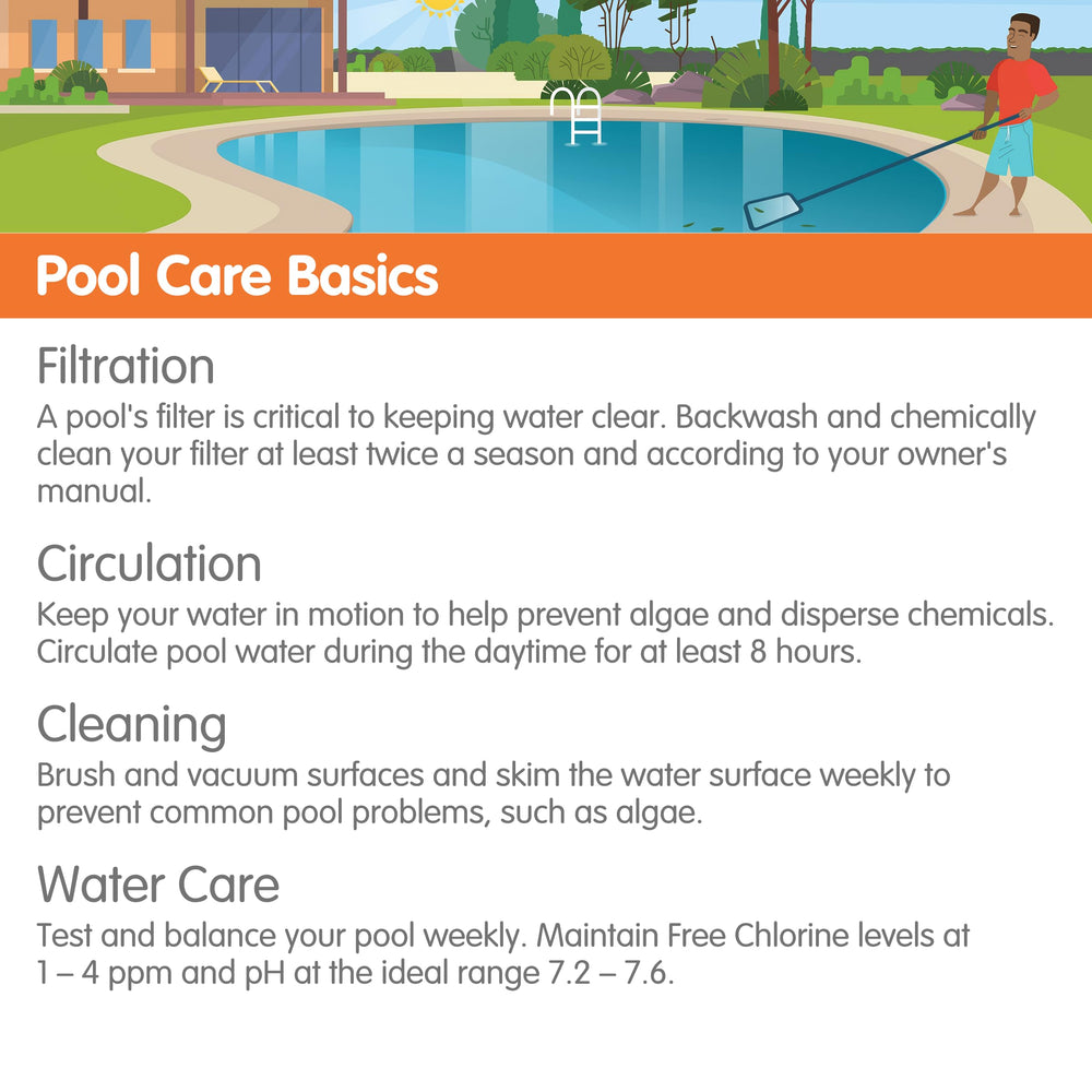 Pool Essentials 24-pack box kept in storage demonstrating bulk supply benefit