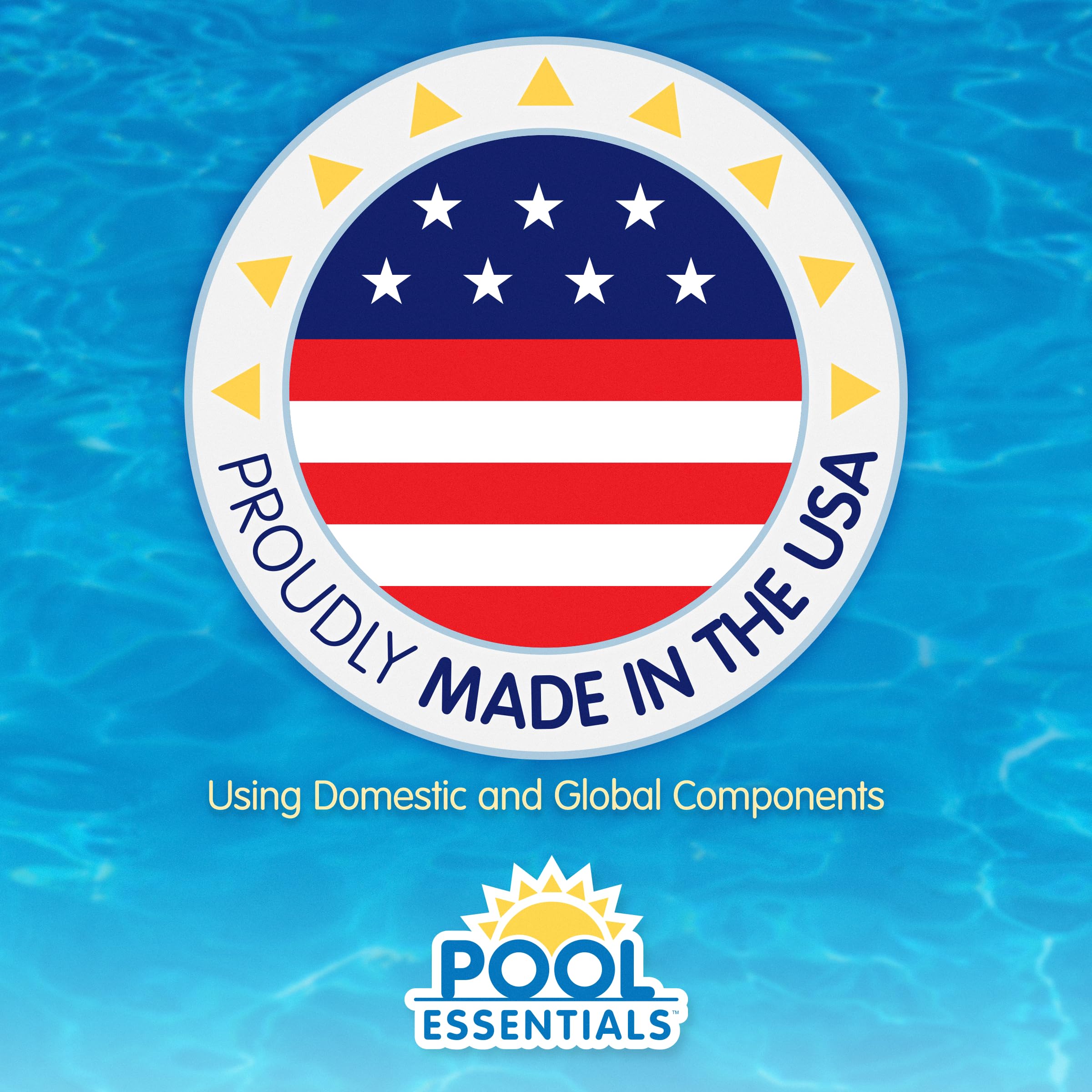 Pool Essentials 1 lb. bag on poolside ready for treatment convenience benefit