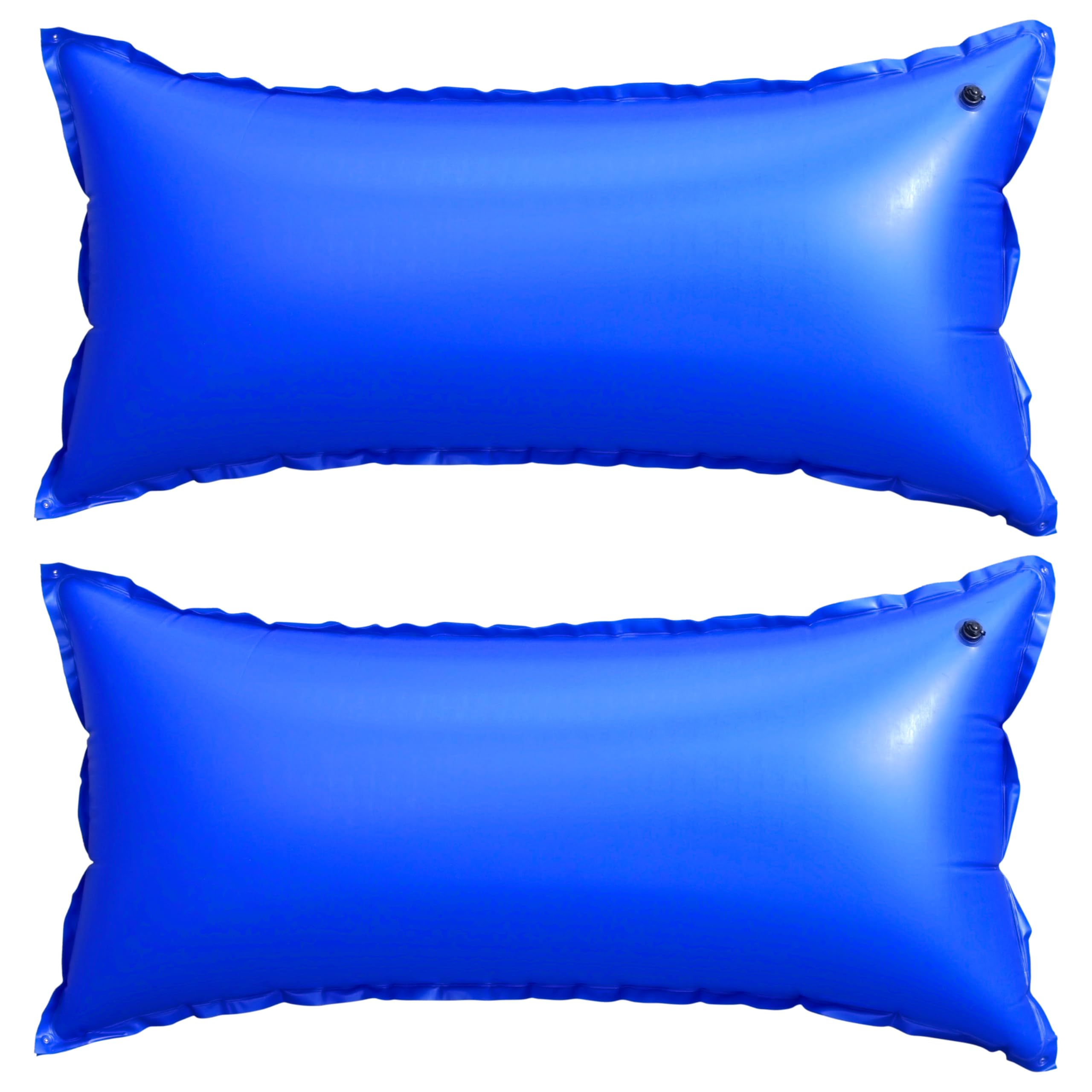 Pool Mate front view of 2-pack premium pillows showing durable profile and winter protection