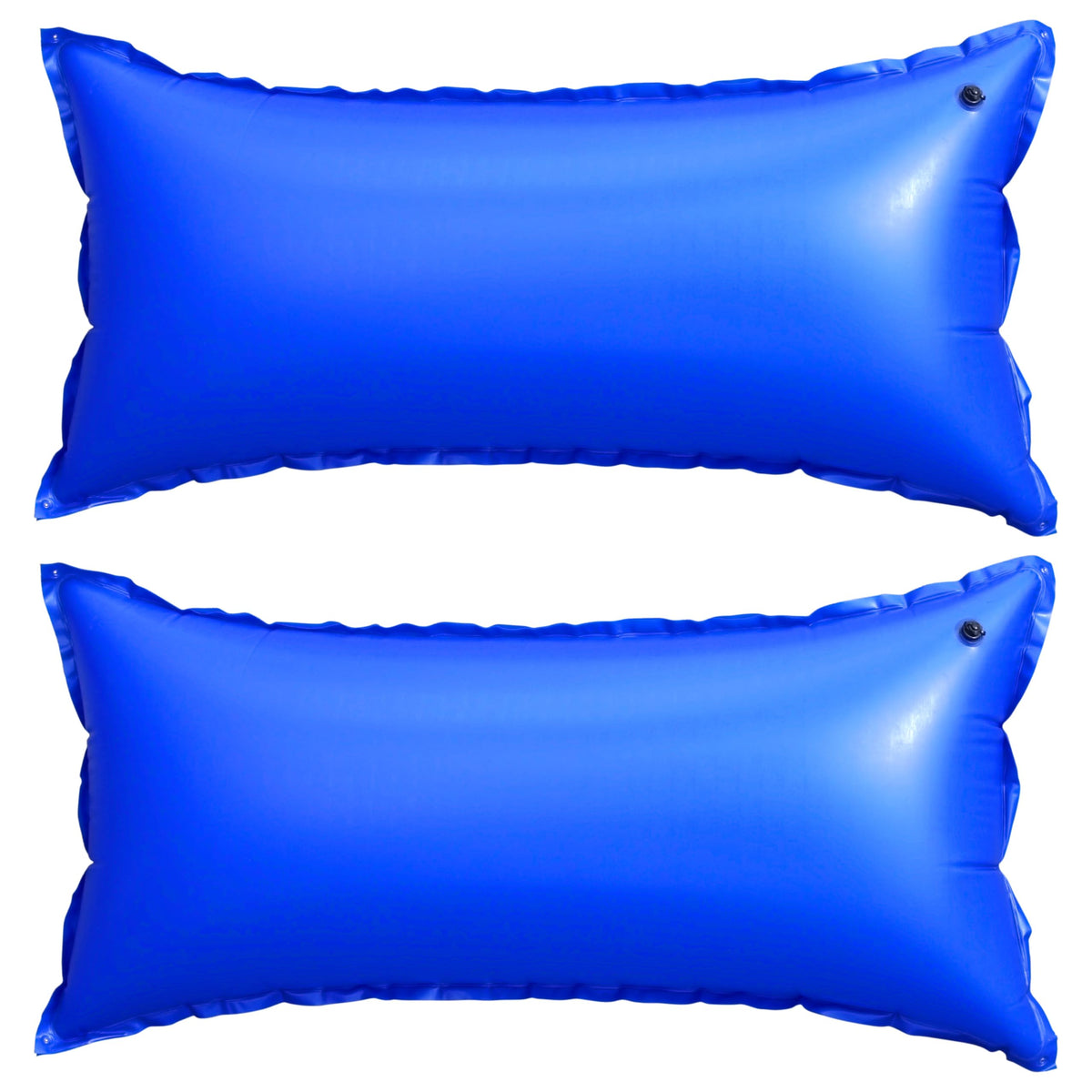 Pool Mate front view of 2-pack premium pillows showing durable profile and winter protection