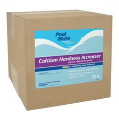 Pool Mate front packaging showing 25 lb bag and clear product identity for easy storage