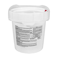 Pool Mate granule close-up texture illustrating fast-dissolving, concentrated sanitizer