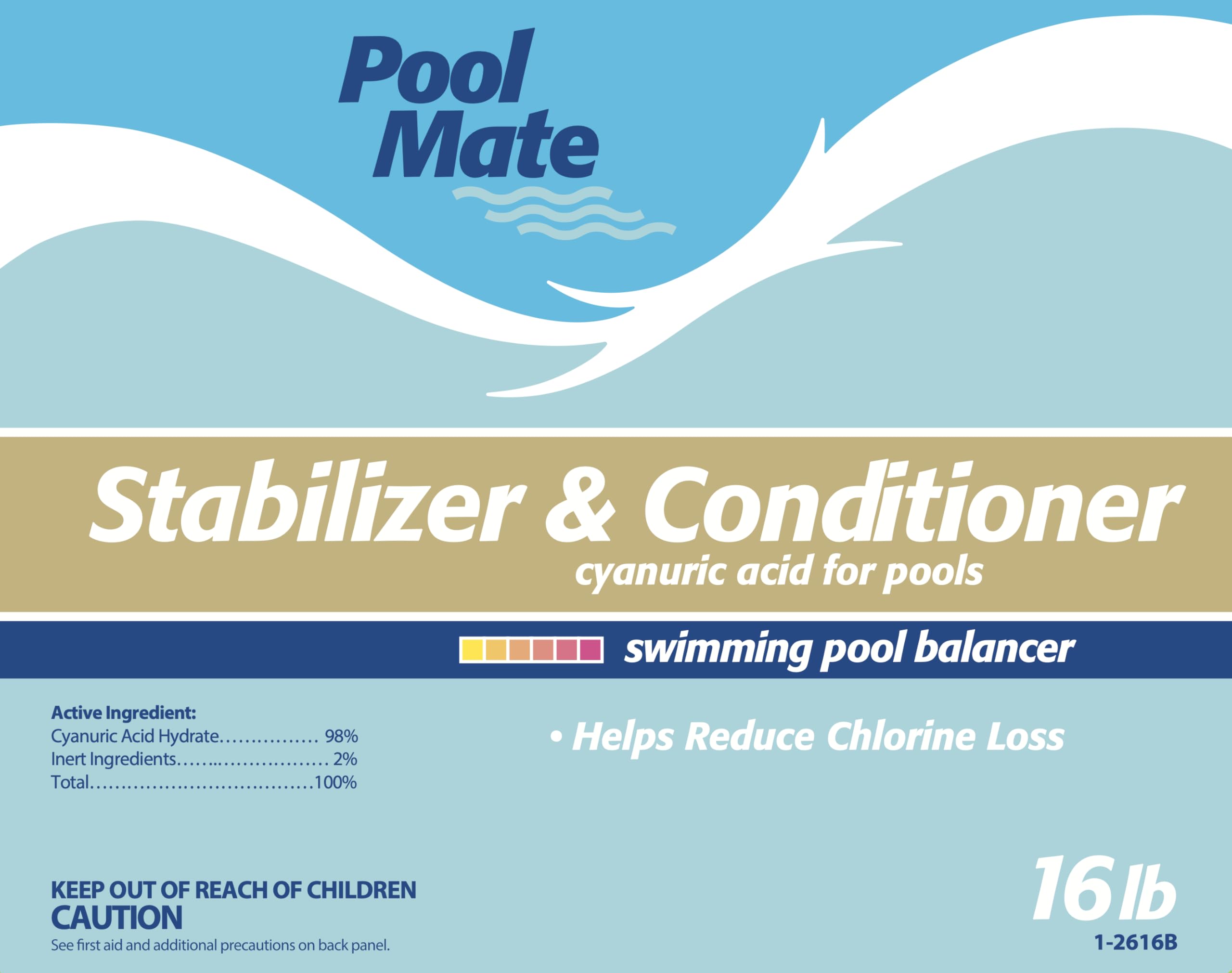 Pool Mate being added via skimmer demonstrating easy application benefit