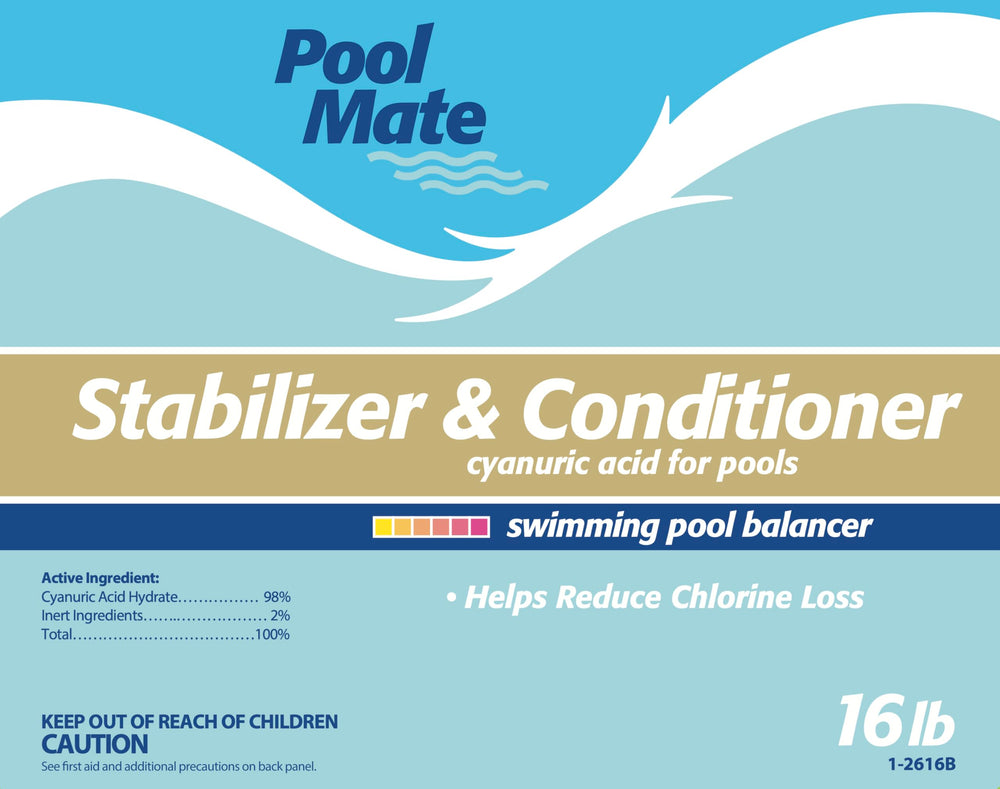 Pool Mate being added via skimmer demonstrating easy application benefit