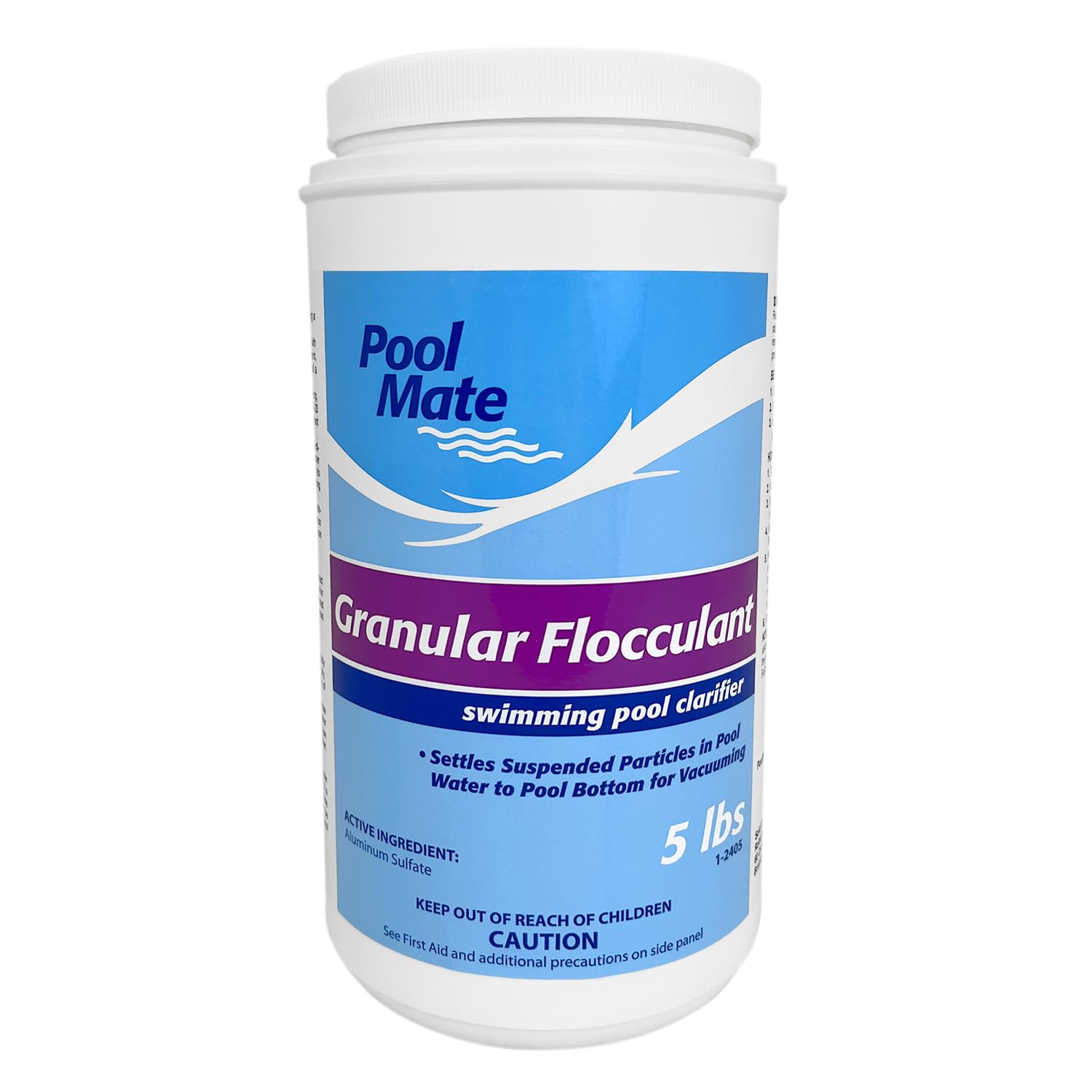 Pool Mate granular close-up texture showing product consistency and clarity benefit