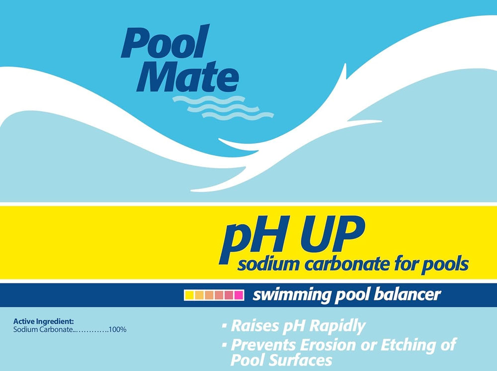Pool Mate pre-dissolved solution being poured around pool perimeter for even distribution