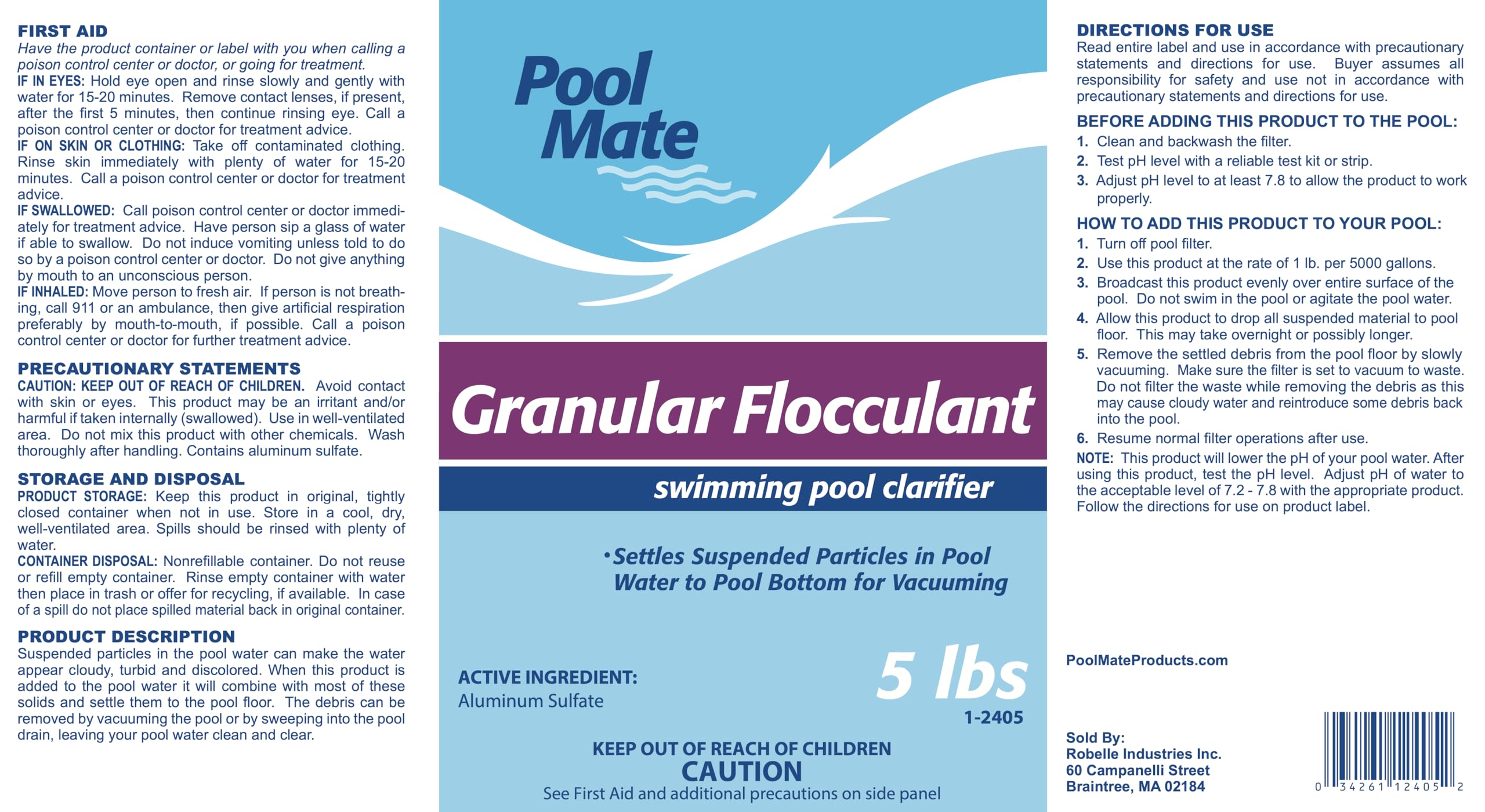Pool Mate slow vacuuming settled solids illustrating gentle removal and filter protection benefit