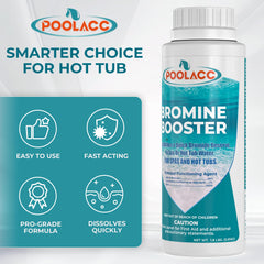 POOLACC measured 2 oz dose for 500 gallons to rebuild protection