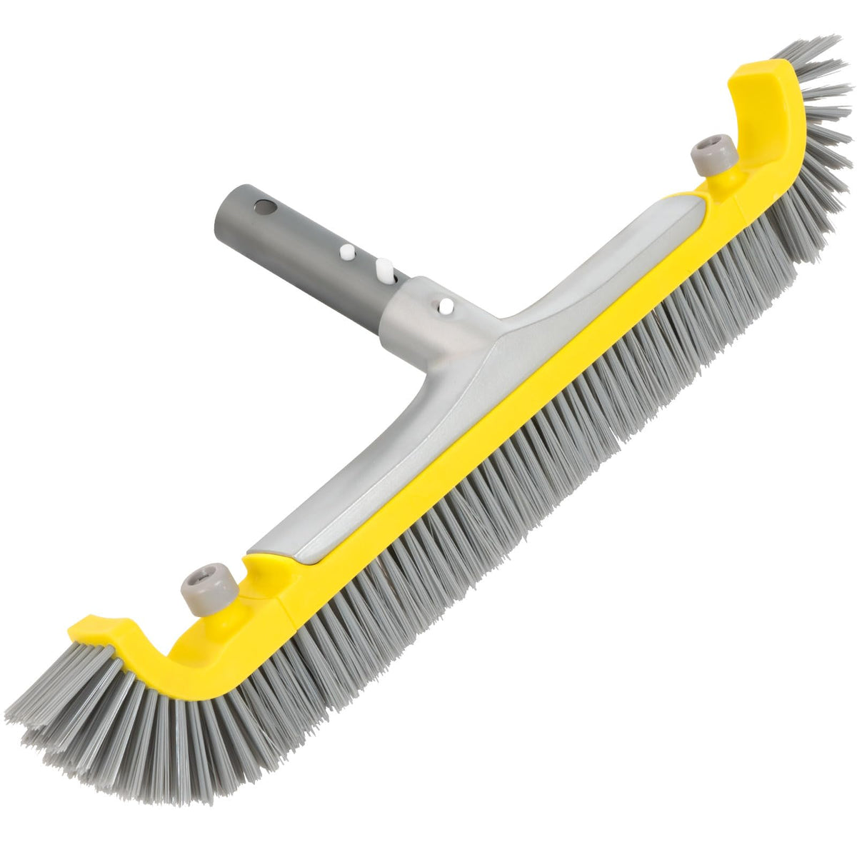 POOLAZA front view showing 20-inch brush head for faster cleaning