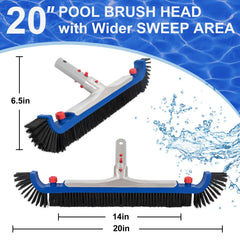 POOLAZA ultra-fine mesh close-up showing fine debris removal