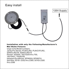 Poolexa outdoor controller with 100ft cord offering weatherproof, easy control