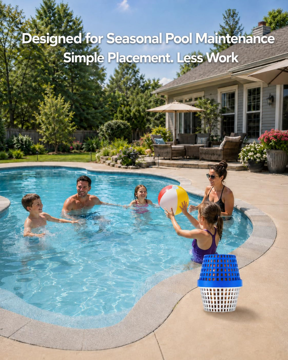 PoolFilter X in poolside setting demonstrating simple maintenance workflow benefit