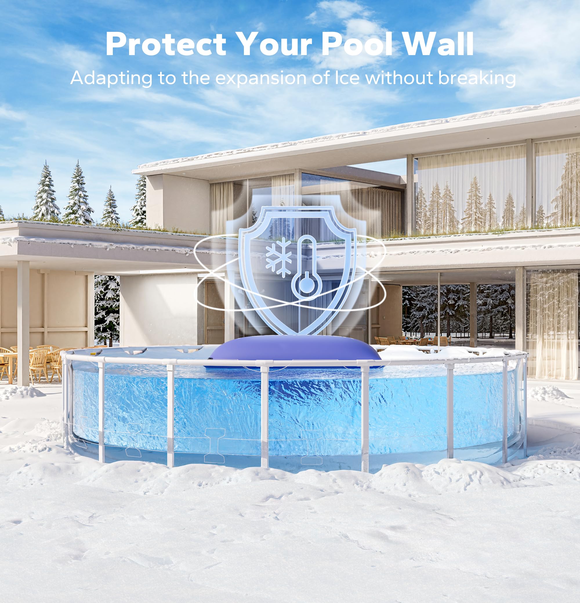 POOLHACKER dual-valve close-up showing secure double-seal benefit