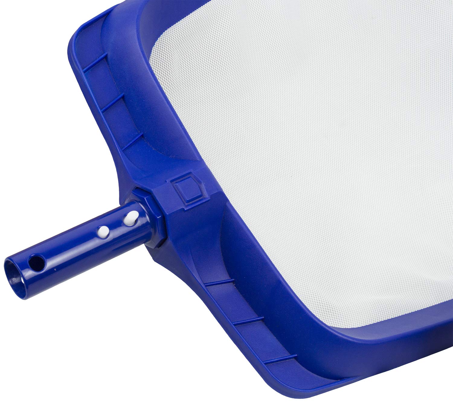 Poolmaster nylon mesh detail capturing fine debris and resisting wear