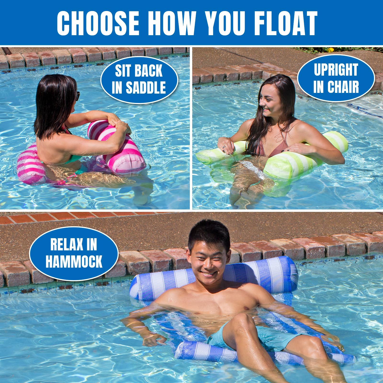 Poolmaster float on beach near water showing portable outdoor lifestyle use