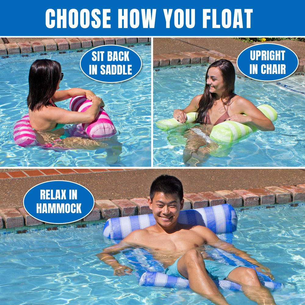 Poolmaster float on beach near water showing portable outdoor lifestyle use