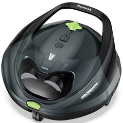 Pooloob PF1 front view showing exterior and wheels for easy retrieval