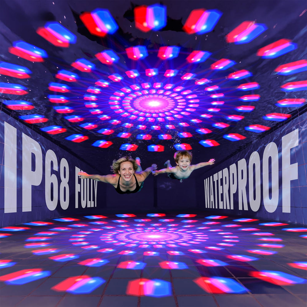 PoolPop high spray in use producing cooling mist for comfortable swims