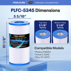 POOLPURE bottom opening detail highlighting correct dimension and seal benefit