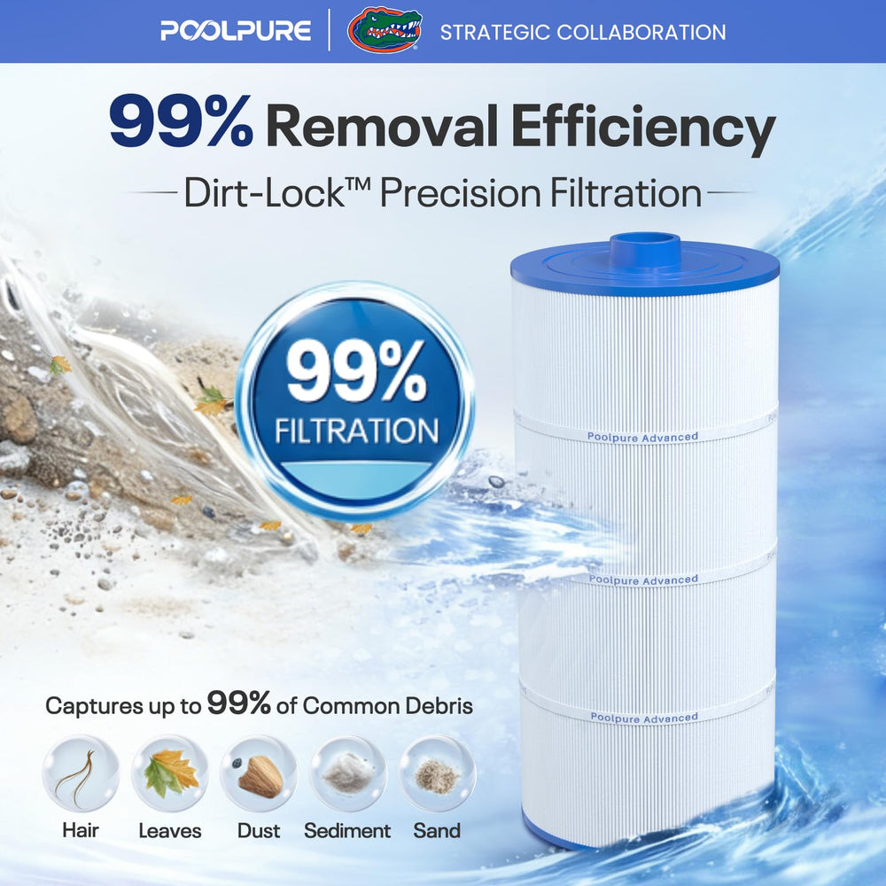 POOLPURE installed in spa demonstrating restored water clarity benefit
