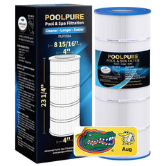 POOLPURE C1200 front view showing full cartridge and fit benefits