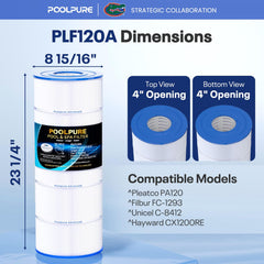 POOLPURE top opening detail demonstrates easy drop-in replacement