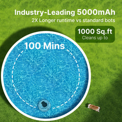 POOLPURE filter chamber open to show easy emptying and maintenance benefit