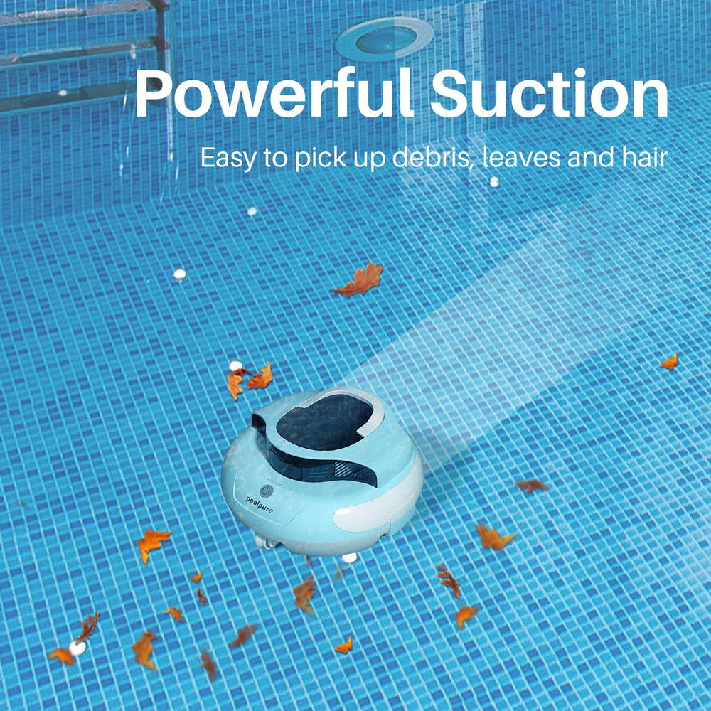 POOLPURE motor protection seal close-up indicating waterproof durability