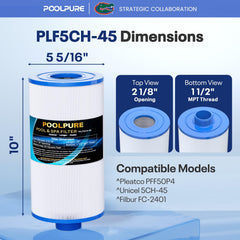 POOLPURE bottom 1.5-inch MPT thread view showing reliable connection benefit