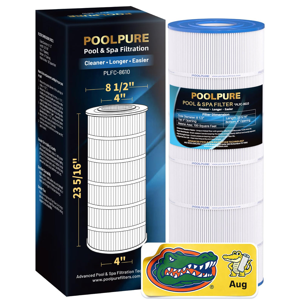 POOLPURE front view of PLFC-8610 showing fit and reliable replacement