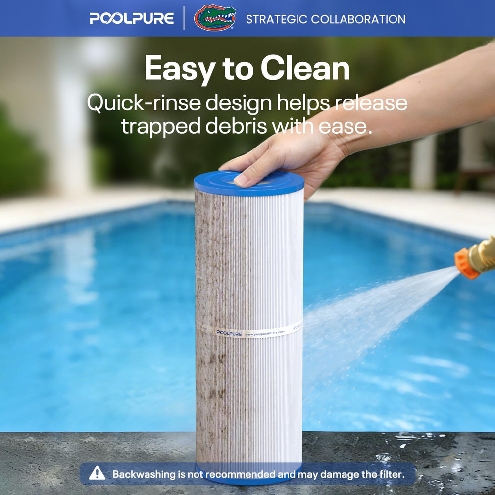 POOLPURE uso en piscina de entrenamiento demostrando rendimiento confiable