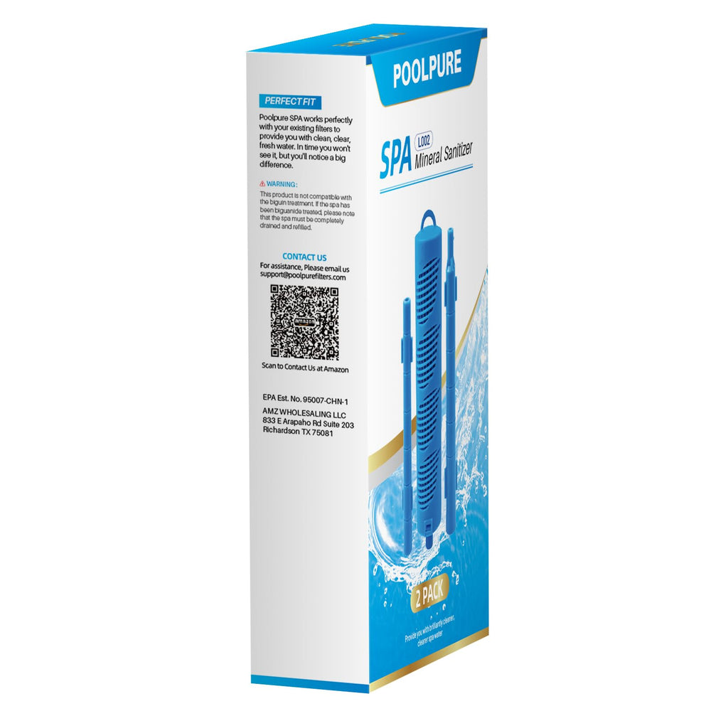 POOLPURE packaging featuring Florida Gators partner badge for trusted performance