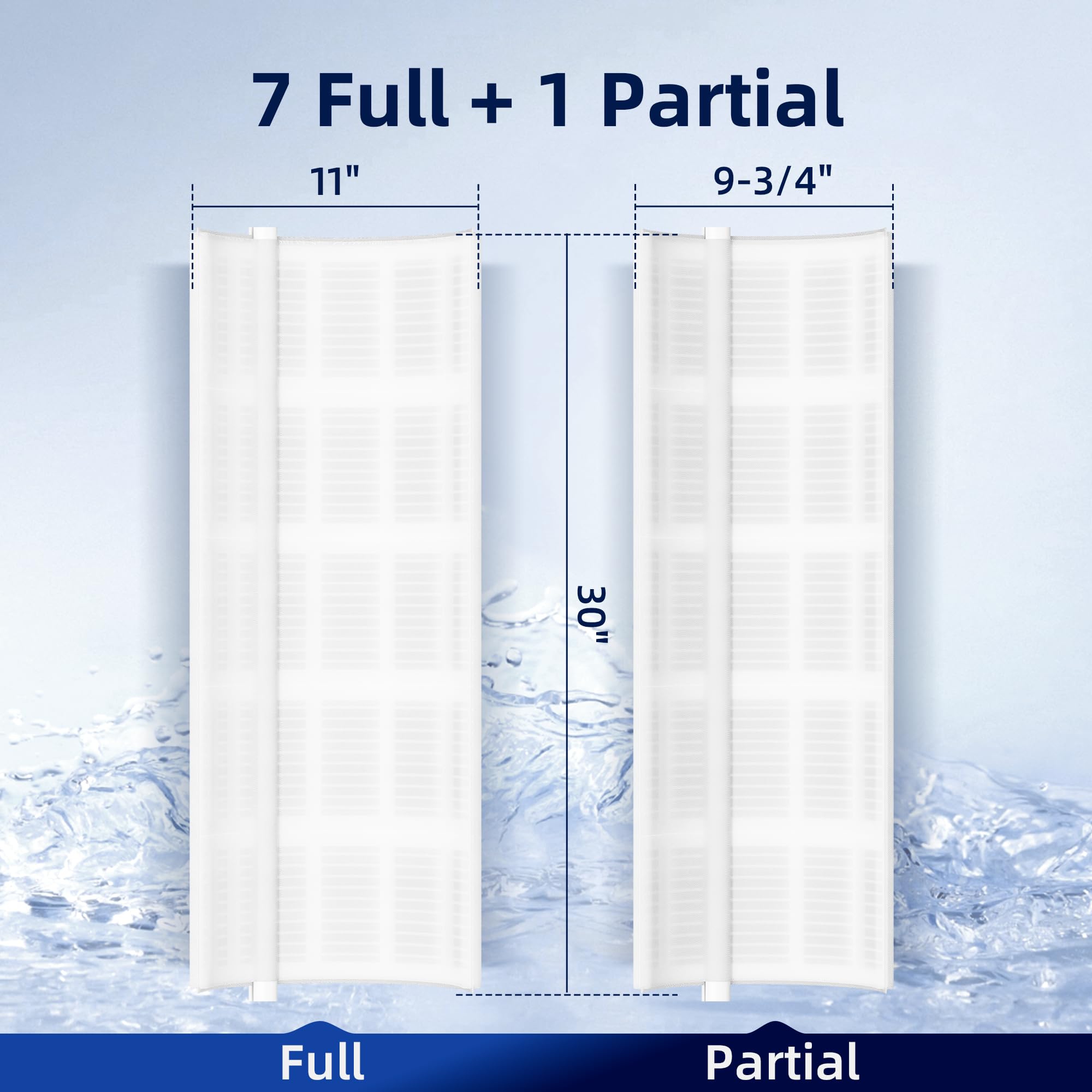 POOLVEFECT reinforced ABS end cap detail showing durable construction benefit