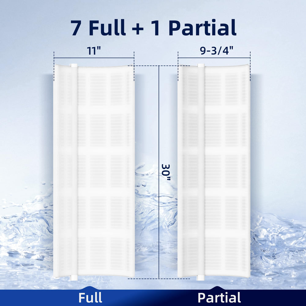 POOLVEFECT reinforced ABS end cap detail showing durable construction benefit