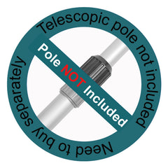 Poolvio close-up of wavy nylon bristles demonstrating tough but liner-safe scrubbing