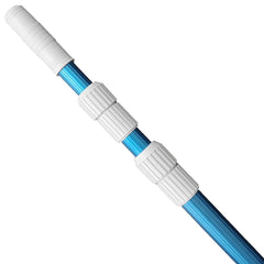 POOLWHALE front view of 12ft pole showing sturdy build and professional finish