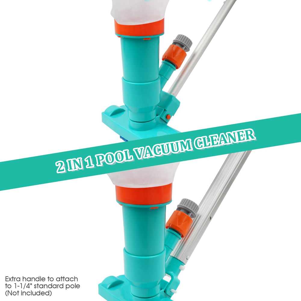 POOLWHALE hose connection demonstrating secure fit for consistent suction