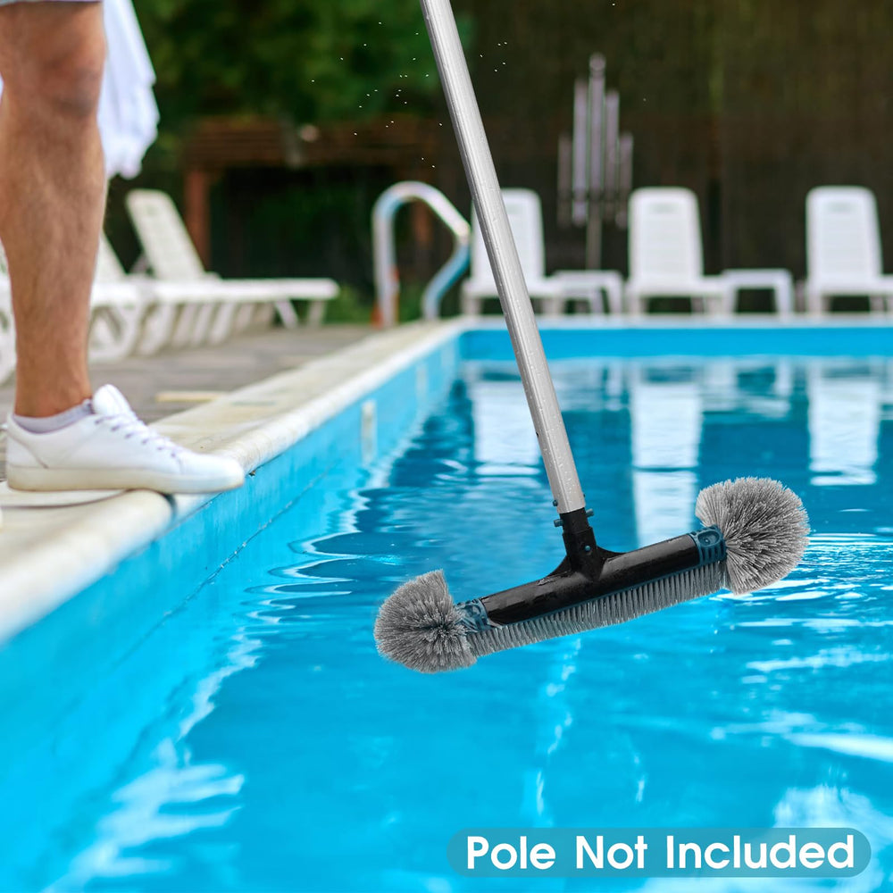 POOLWHALE lifestyle backyard pool scene showing faster maintenance